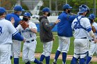 Baseball vs CGA  Wheaton College Baseball vs Coast Guard Academy during game one of the NEWMAC semi-finals playoffs. - (Photo by Keith Nordstrom) : Wheaton, baseball, NEWMAC
